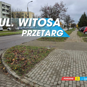Przetarg na ciąg pieszo-rowerowy przy ul. W. Witosa