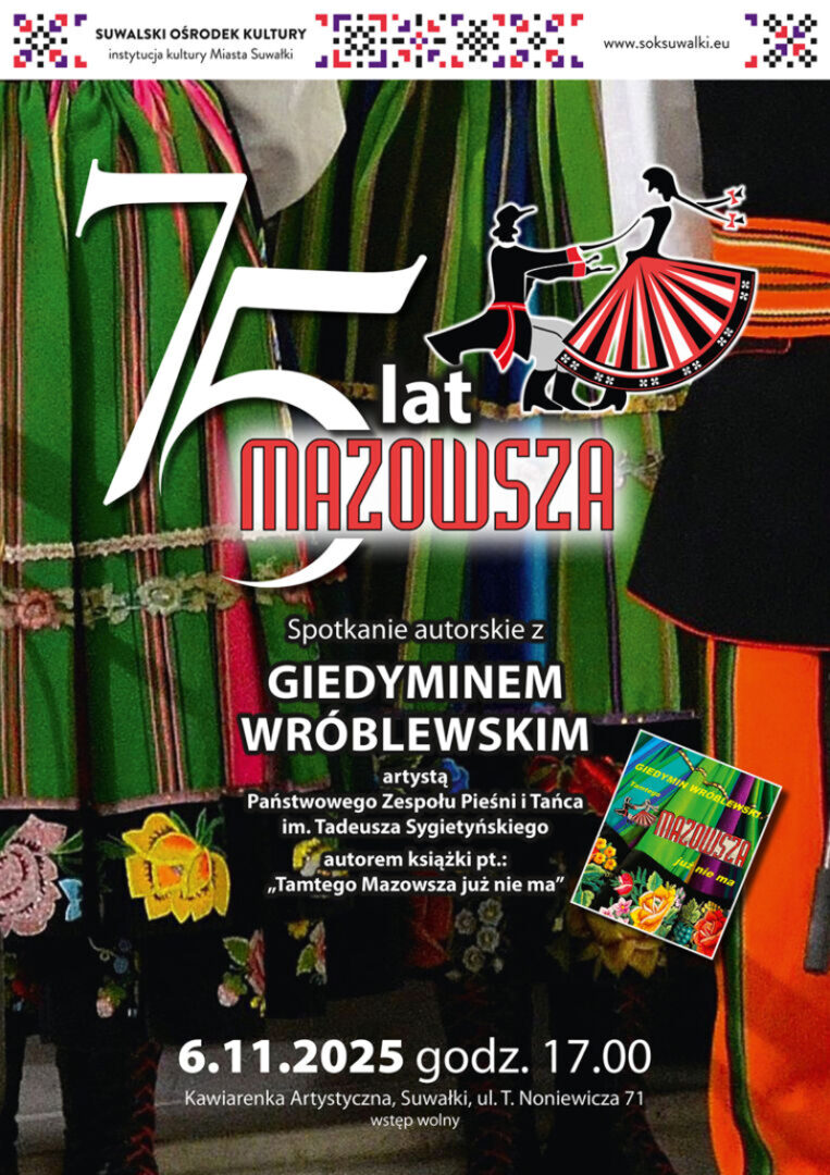 75 lat Mazowsza – Spotkanie autorskie z Giedyminem Wróblewskim