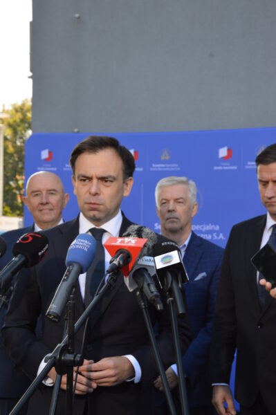 Minister finansów w odwiedzinach