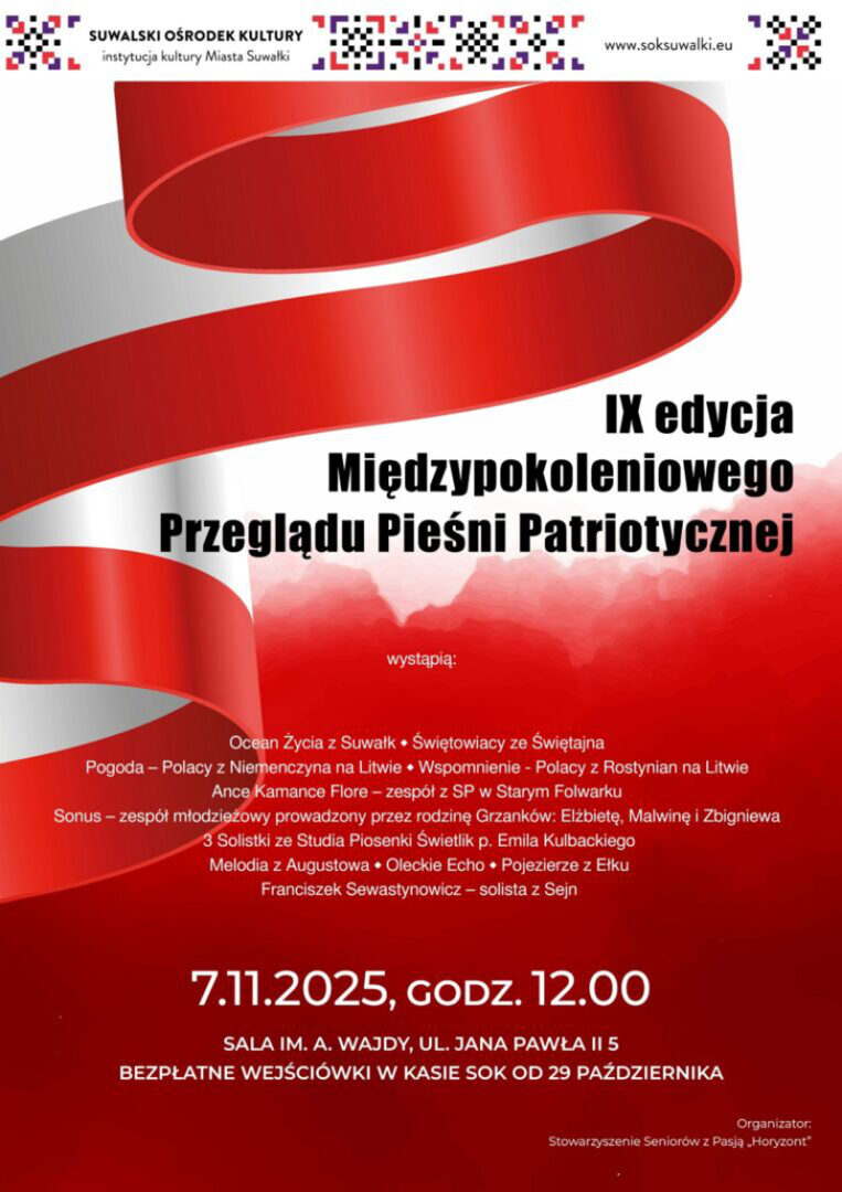 IX edycja Międzypokoleniowego Przeglądu Pieśni Patriotycznej