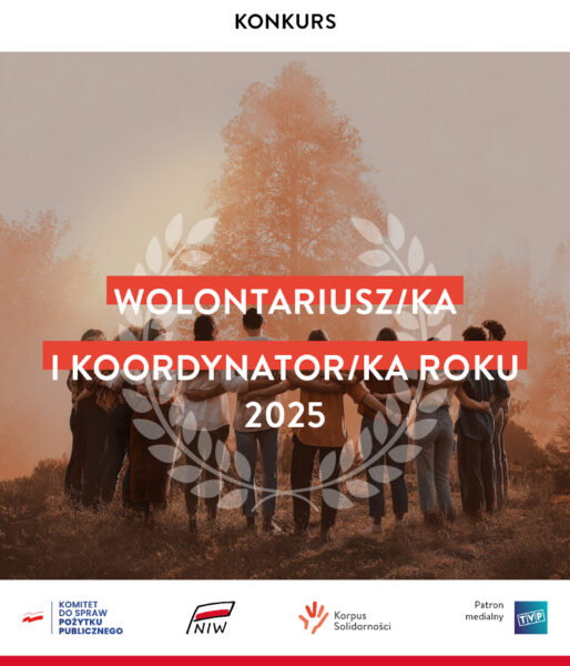 Konkursy Wolontariusz/ka i Koordynator/ka Roku 2025