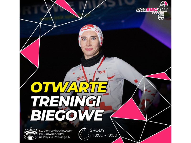 Ośrodek Sportu i Rekreacji zaprasza na otwarte treningi biegowe