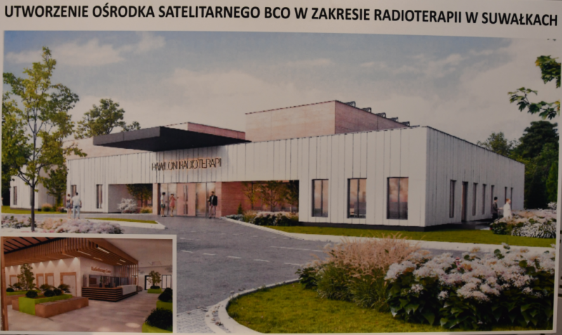 Jest kasa na centrum radioterapii w Suwałkach
