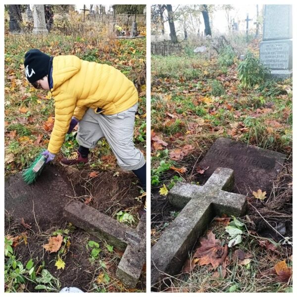Sprzątali cmentarze