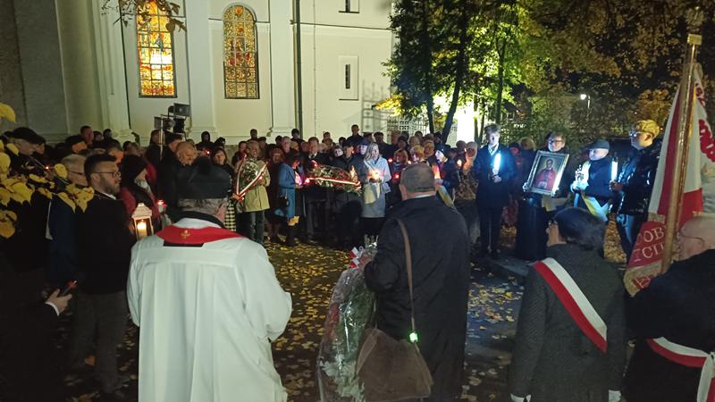 Suwalczanie uczcili bł. ks. Jerzego Popiełuszkę w 41 rocznicę jego śmierci