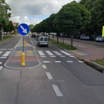 Zderzenie z udziałem nastolatek  na hulajnodze