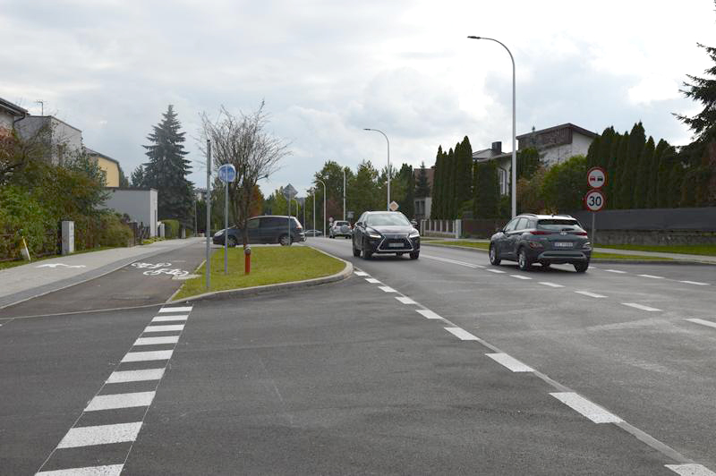Prace drogowe na miejskich ulicach