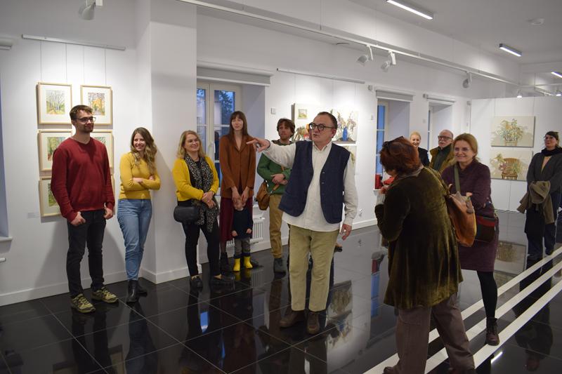 Mikołaj Nowotniak w Galerii „Chłodna 20”