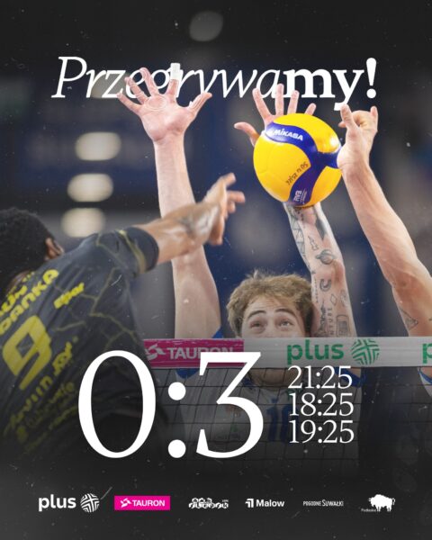 Ślepsk Malow ostatni w PlusLidze