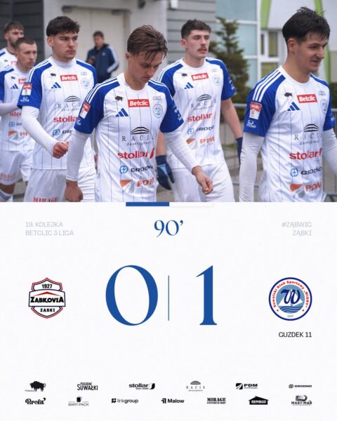 Wigry wygrały na zakończenie piłkarskiej jesieni