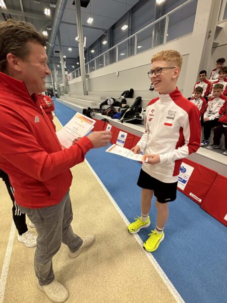 Lekkoatleta Hańczy Suwałki w reprezentacji Polski