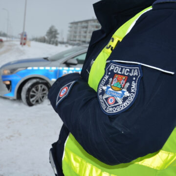 Wpadł, bo uczestniczył w kolizji