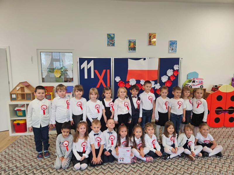 „Polska – to mój kraj…” - Narodowe Święto Niepodległości w Przedszkolu nr 3