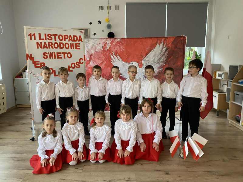 Narodowe Święto Niepodległości w Przedszkolu nr 8