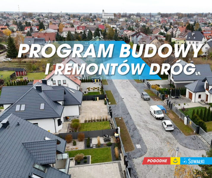 Program Budowy i Remontów Dróg Ulic Osiedlowych opublikowany