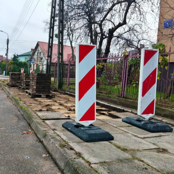 Remont chodników przy ul. Pogodnej