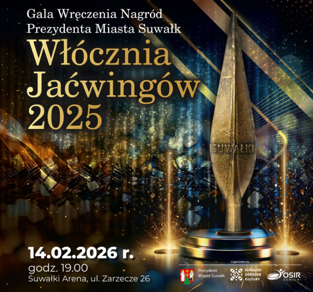 Rusza nabór wniosków do Nagrody Prezydenta Suwałk Włócznia Jaćwingów