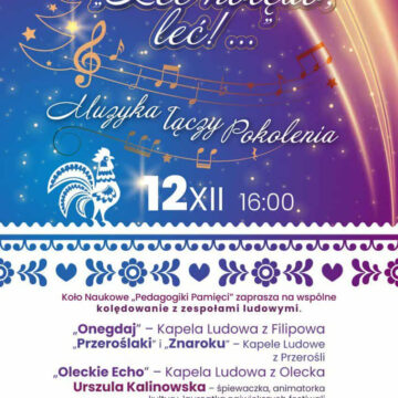 Leć kolędo, leć! Wspólne kolędowanie z zespołami ludowymi