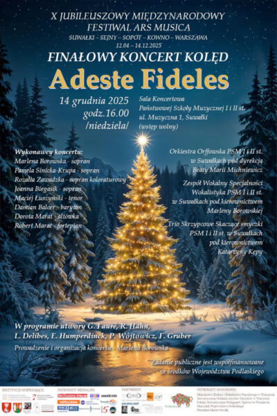KONCERT KOLĘD – ADESTE FIDELES