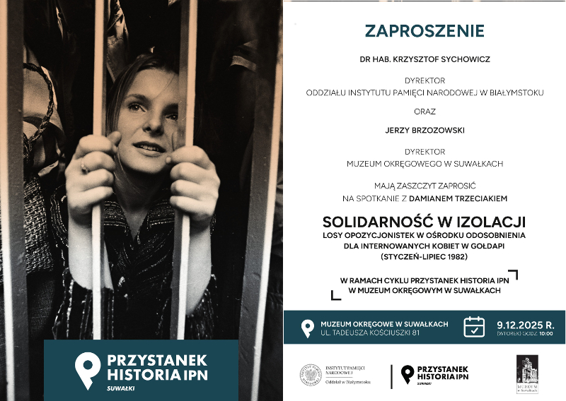 Muzeum Okręgowe w Suwałkach zaprasza na spotkanie z Damianem Trzeciakiem