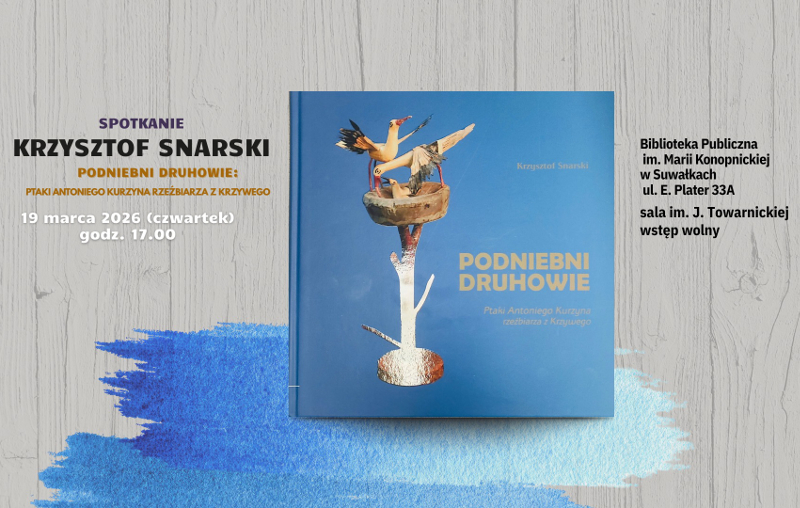 Spotkanie z Krzysztofem Snarskim w Bibliotece Publicznej