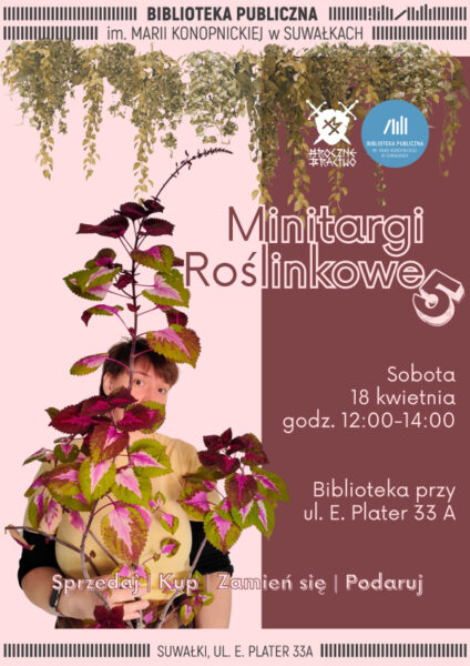 Minitargi Roślinkowe 5 w Bibliotece Publicznej