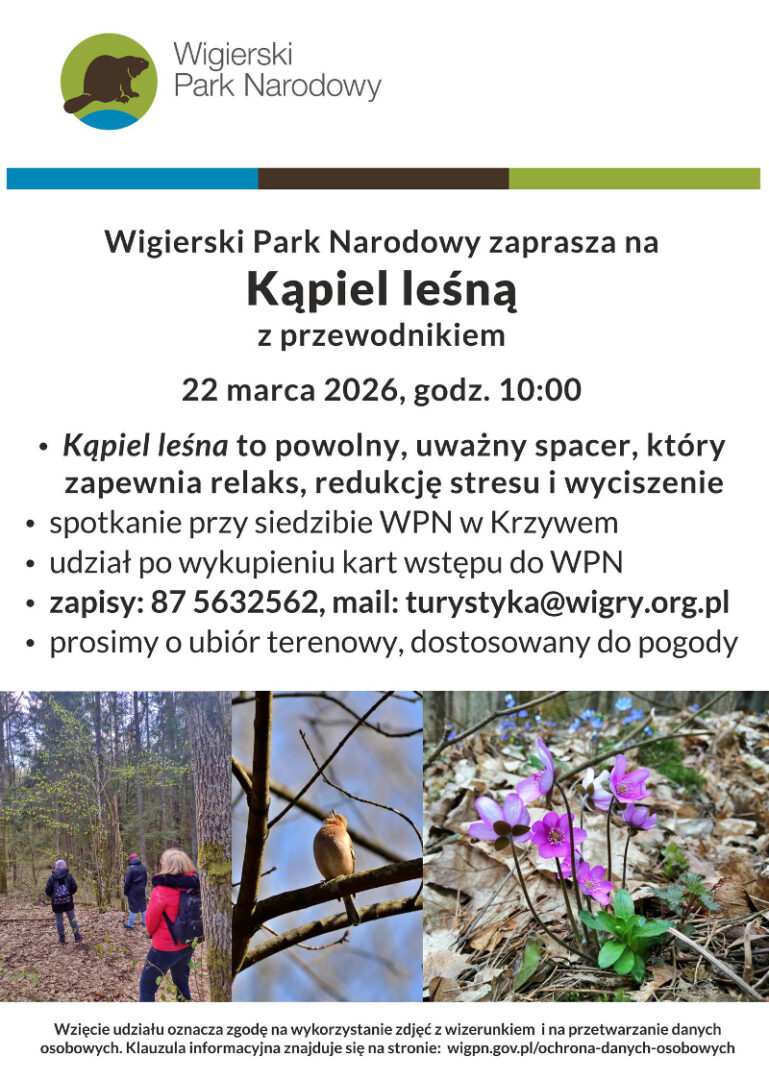 Wigierski Park Narodowy zaprasza na 
