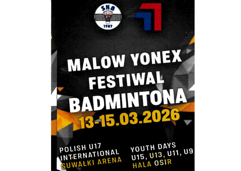 MALOW YONEX Festiwal Badmintona w Suwałkach