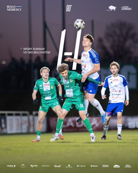 Wigry zremisowały z GKS Bełchatów