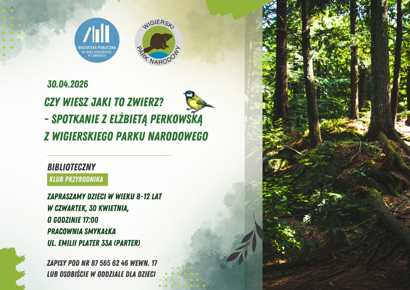 Spotkanie Bibliotecznego Klubu Przyrodnika