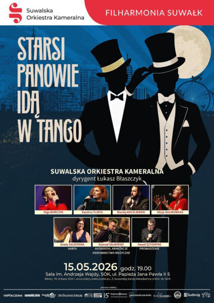 Filharmonia Suwałk | Starsi Panowie idą w tango