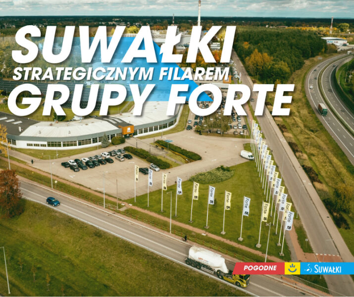 Suwałki strategicznym filarem Grupy Forte. Firma stawia na rozwój produkcji w naszym mieście
