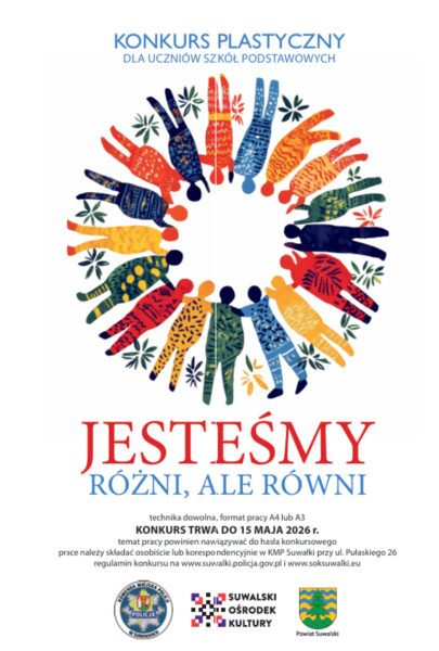 Konkurs plastyczny „Jesteśmy różni, ale równi”