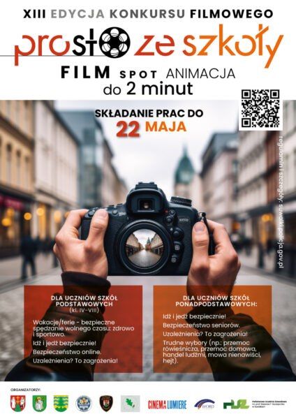 Komenda Miejska Policji w Suwałkach ogłasza konkurs filmowy 