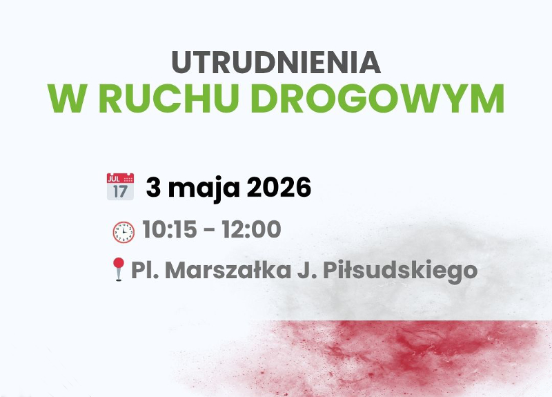 Utrudnienia w ruchu