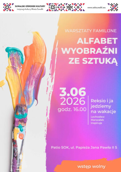 ALFABET WYOBRAŹNI ZE SZTUKĄ – Reksio i ja jedziemy na wakacje – Lechosław Marszałek inspiruje