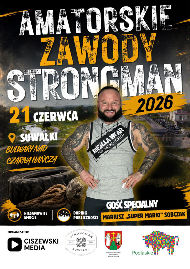 AMATORSKIE ZAWODY STRONGMAN SUWAŁKI!