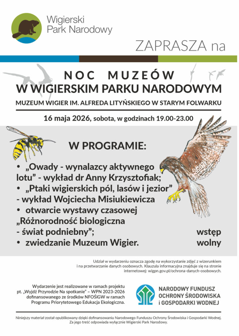 Noc Muzeów w Wigierskim Parku Narodowym