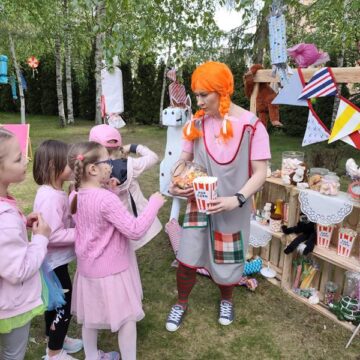 Urodziny Pippi Pończoszanki w Przedszkolu nr 8