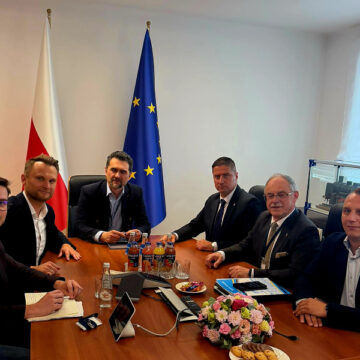 Kolejowe inwestycje w Suwałkach. Spotkanie w Ministerstwie Infrastruktury