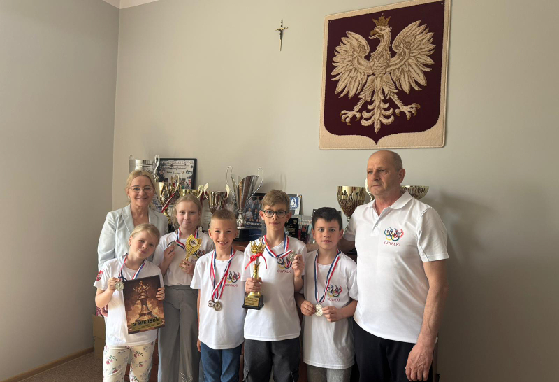 Sukces młodych szachistów z Suwałk na arenie ogólnopolskiej