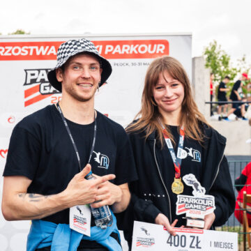 Podium Suwalczan na Mistrzostwach Polski w Parkour