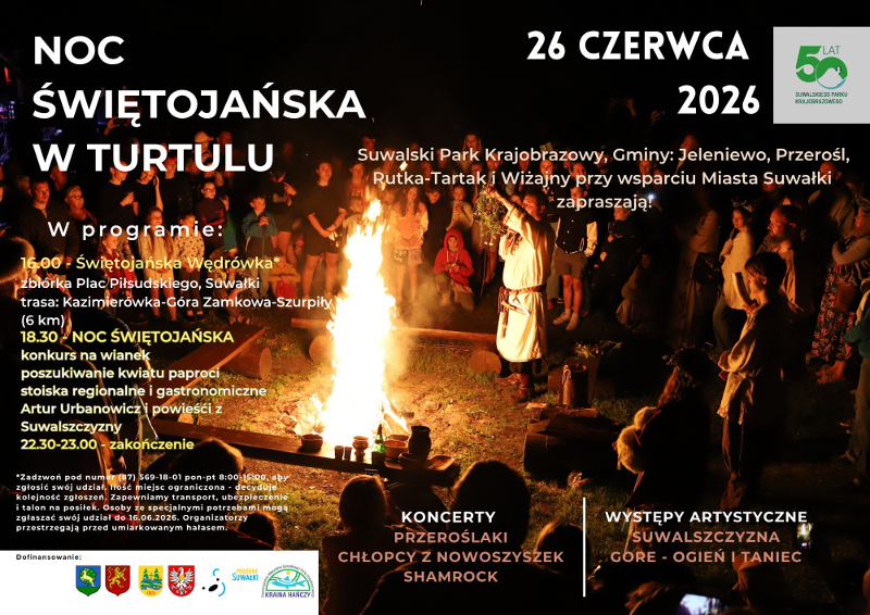 Noc Świętojańska w Turtulu oraz Świętojańska Wędrówka 2026