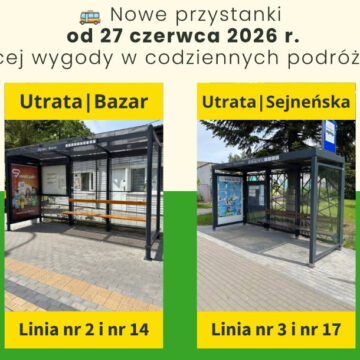 Nowe przystanki autobusowe