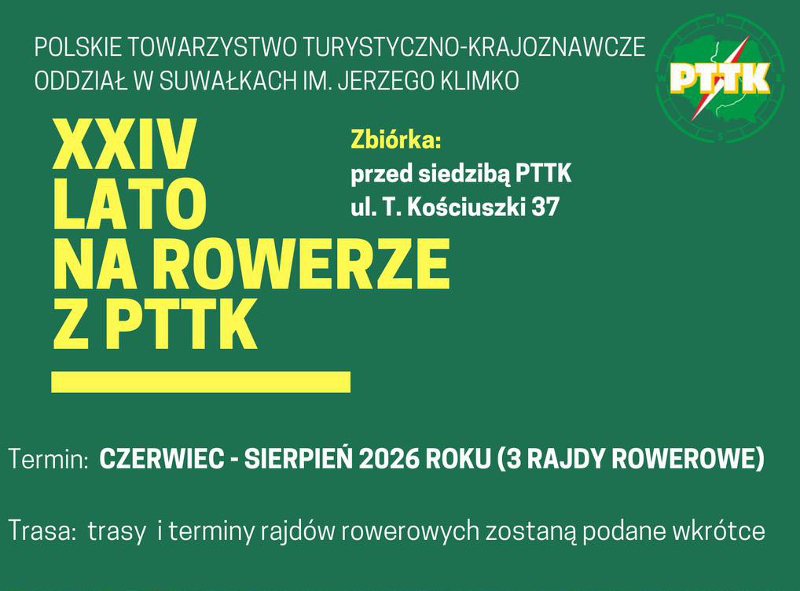 LATO NA ROWERZE Z PTTK