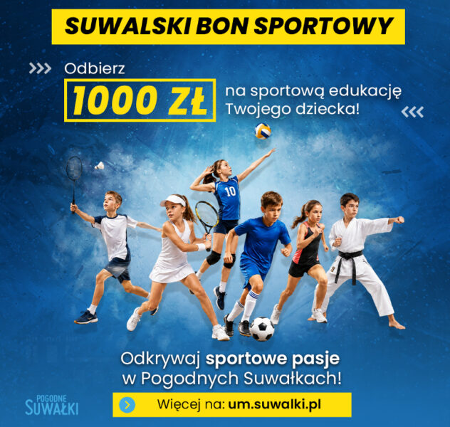 Rusza nabór do Suwalskiego Bonu Sportowego