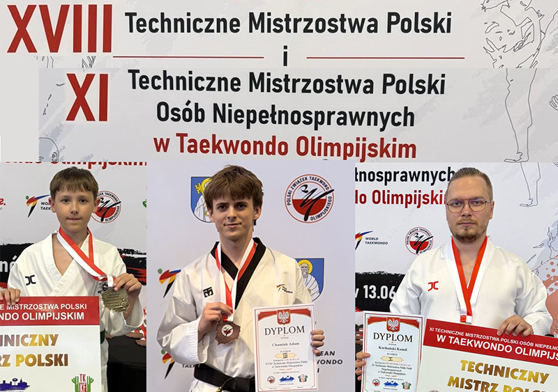 Mistrzowie Polski w Taekwondo Olimpijskim z Suwałk. Gratulujemy!