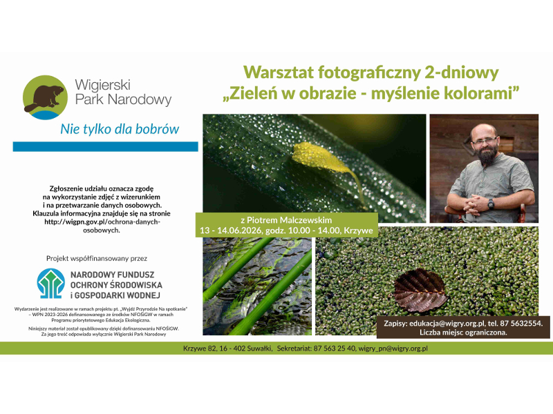 Warsztaty fotograficzne z Piotrem Malczewskim